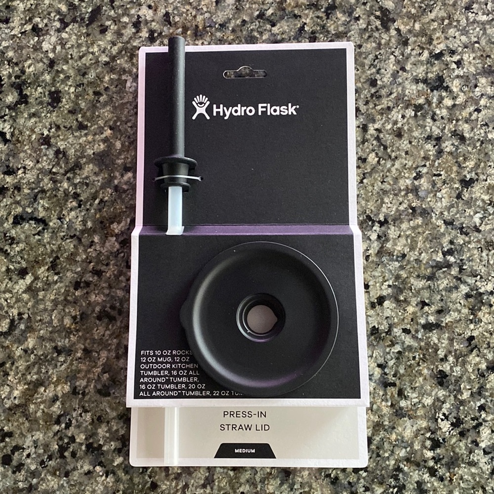 NWT Hydro Flask Press-In Straw Lid